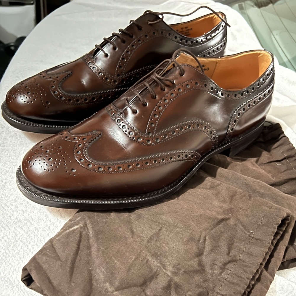 Lightly used Church’s English Brand men’s shoes